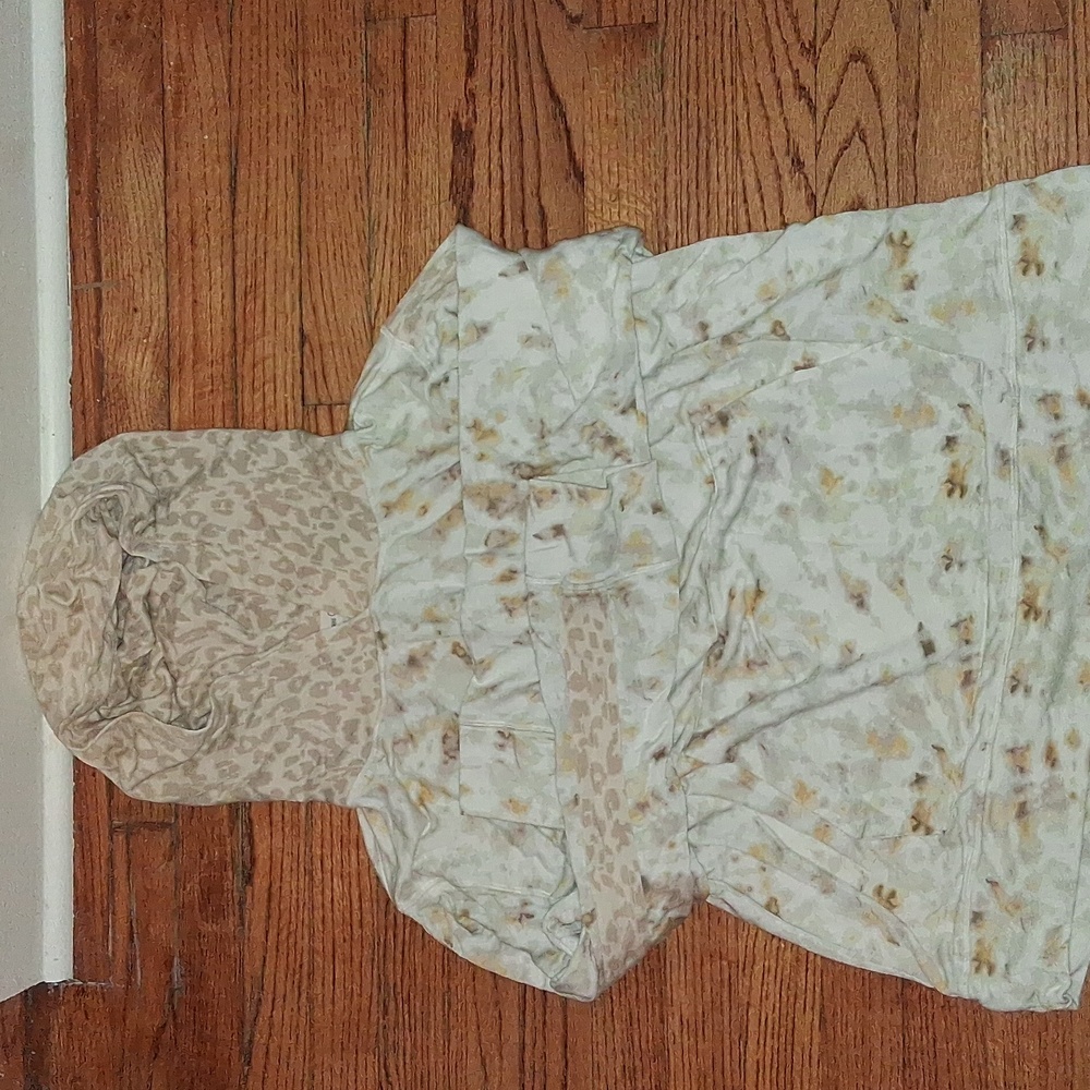 Johnny Was CALME Zen Animal Print Hoodie